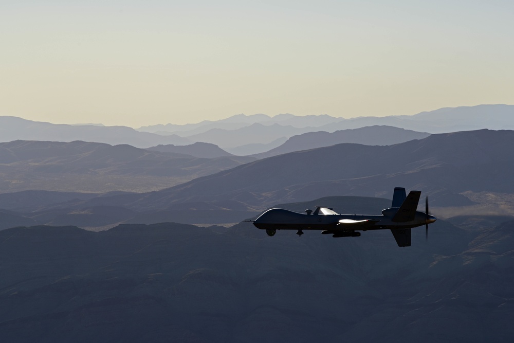 MQ-9 Reaper in flight
