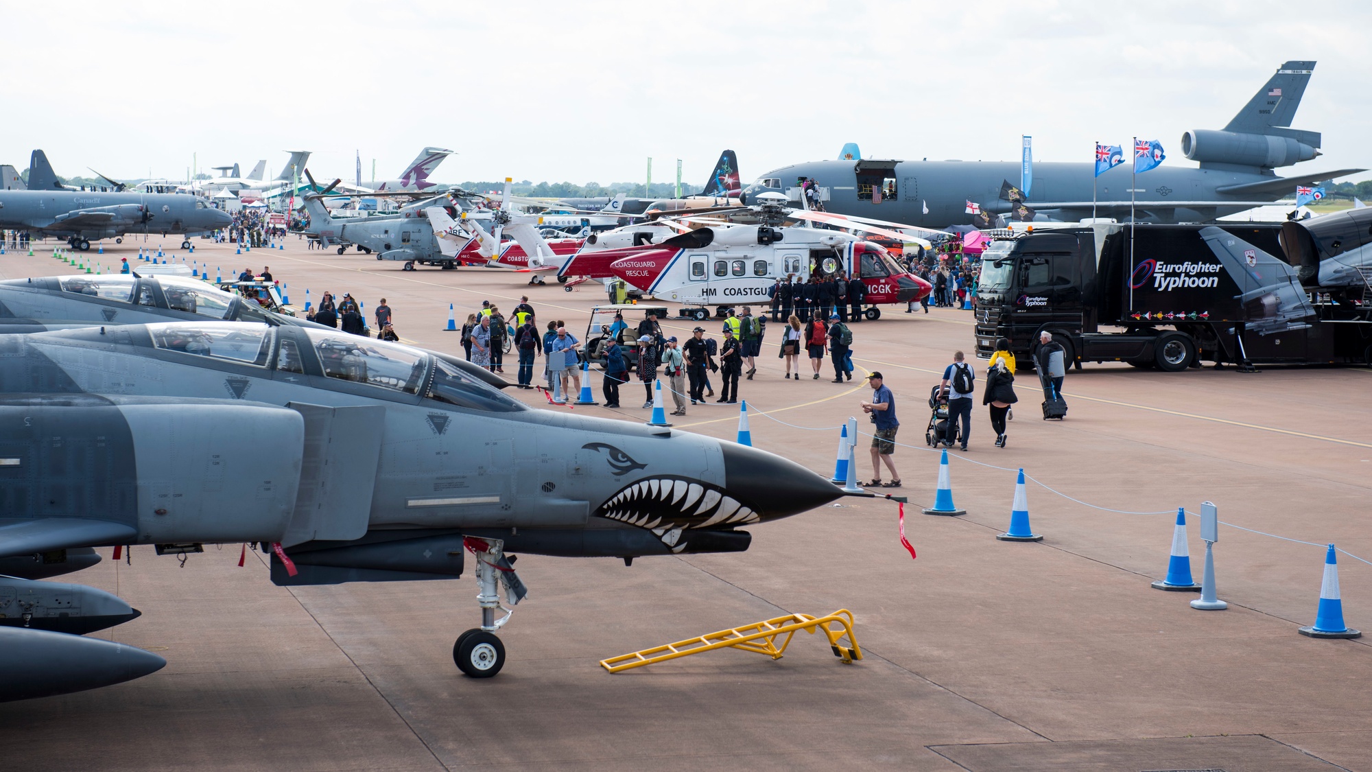 Fairford Royal International Air Tattoo Airshow - The George at Kempsford