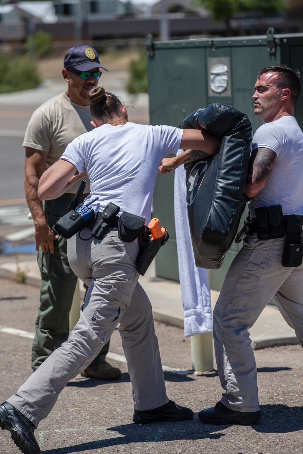 Nerves of steel: MP Academy students get OC sprayed