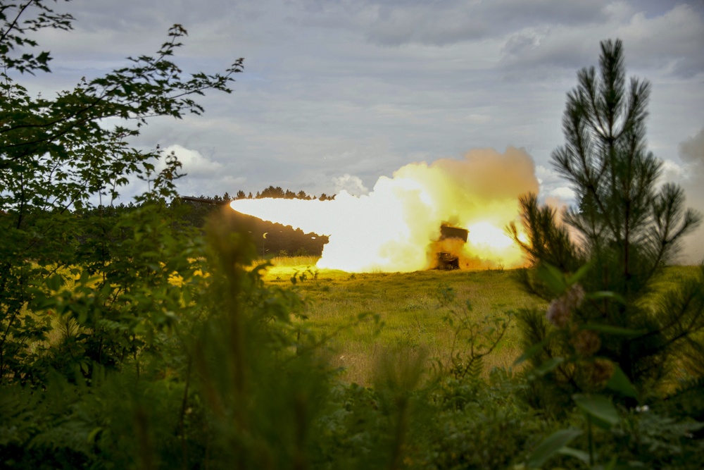 1-182 FA's High Mobility Artillery Rocket #3 - The Fireball