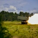 1-182 FA's High Mobility Artillery Rocket #1 - Back Blast!