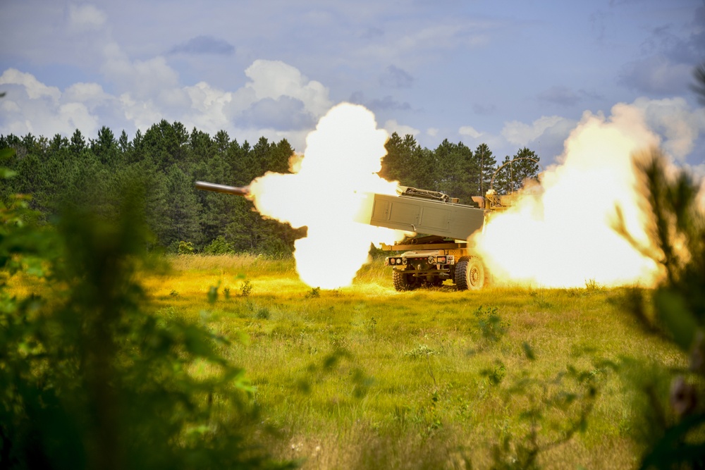 1-182 FA's High Mobility Artillery Rocket #2 - Fire Away