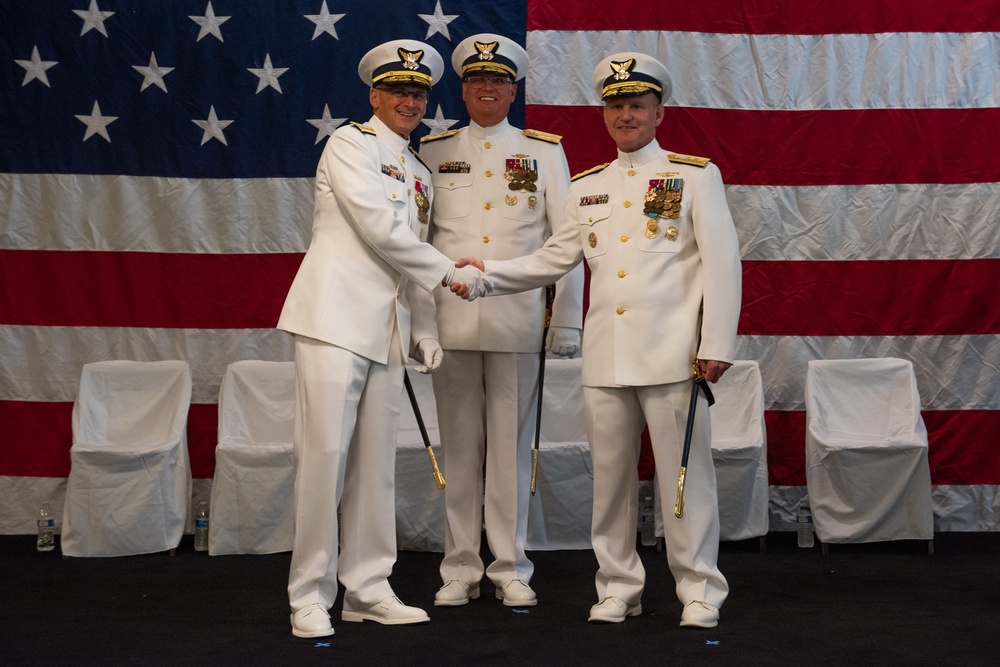 Coast Guard holds change of command ceremony for Eighth Coast Guard District Commander