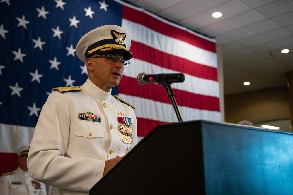 Coast Guard holds change of command ceremony for Eighth Coast Guard District Commander