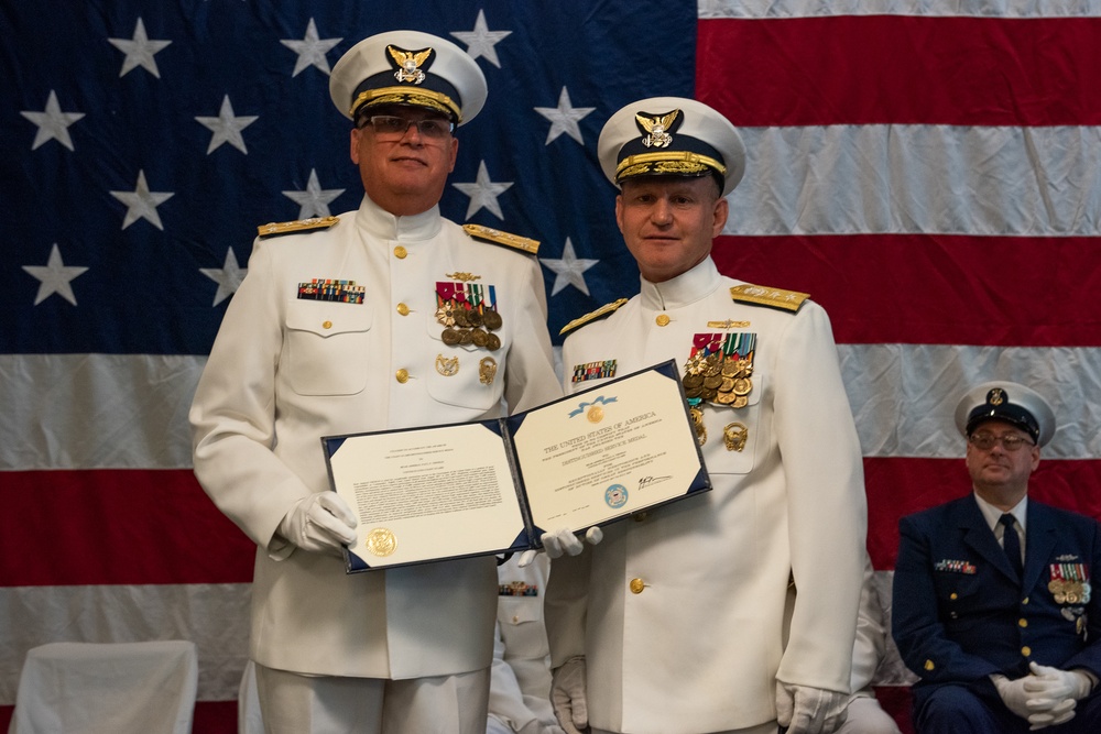 Coast Guard holds change of command ceremony for Eighth Coast Guard District Commander