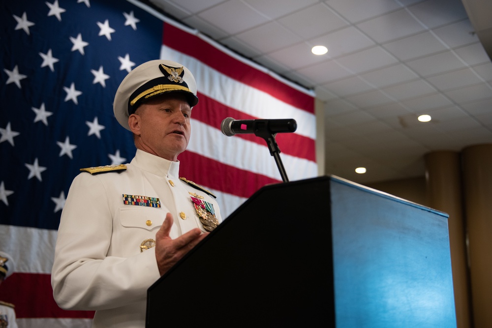 Coast Guard holds change of command ceremony for Eighth Coast Guard District Commander