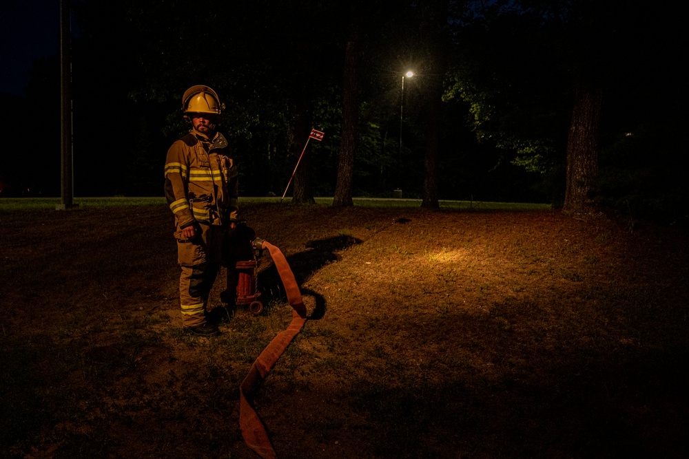 Latvian, Estonian, and Air National Guard firefighters train during Northern Strike 19