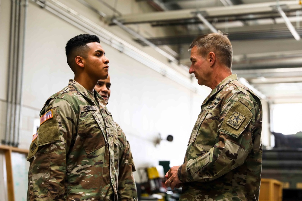 Strong and Able: 1st Brigade hosts Vice Chief of Staff