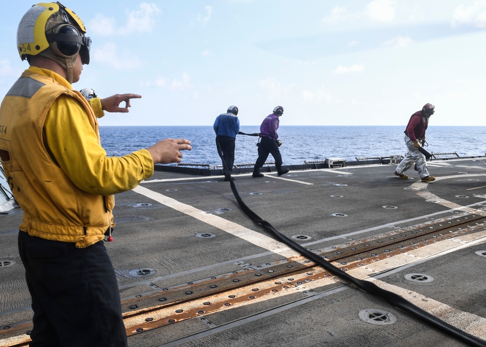 USS Antietam Flight Operations