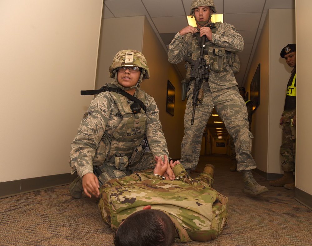 50th Security Force Squadron participates in Field Training Exercise