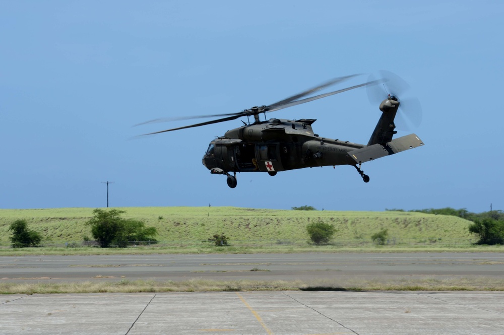 18th AES performs first joint intratheater air evacuation training on island