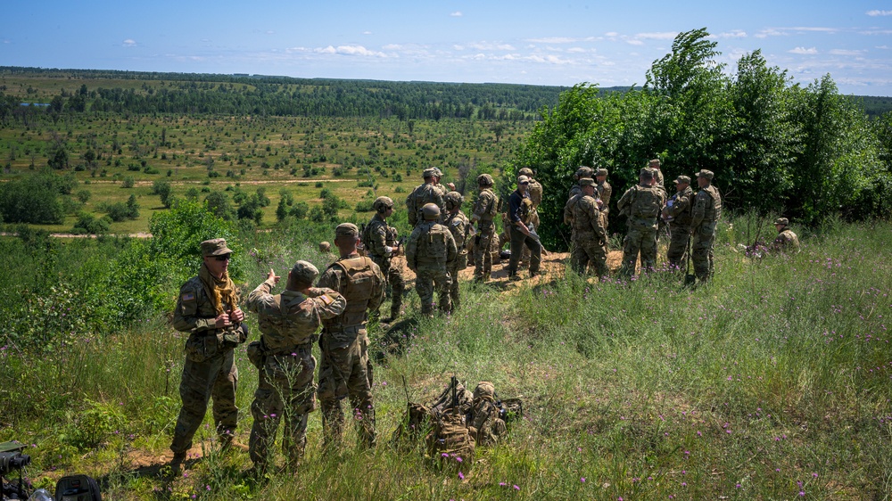 JTACs and joint fire support specialists direct close air support at Northern Strike 19