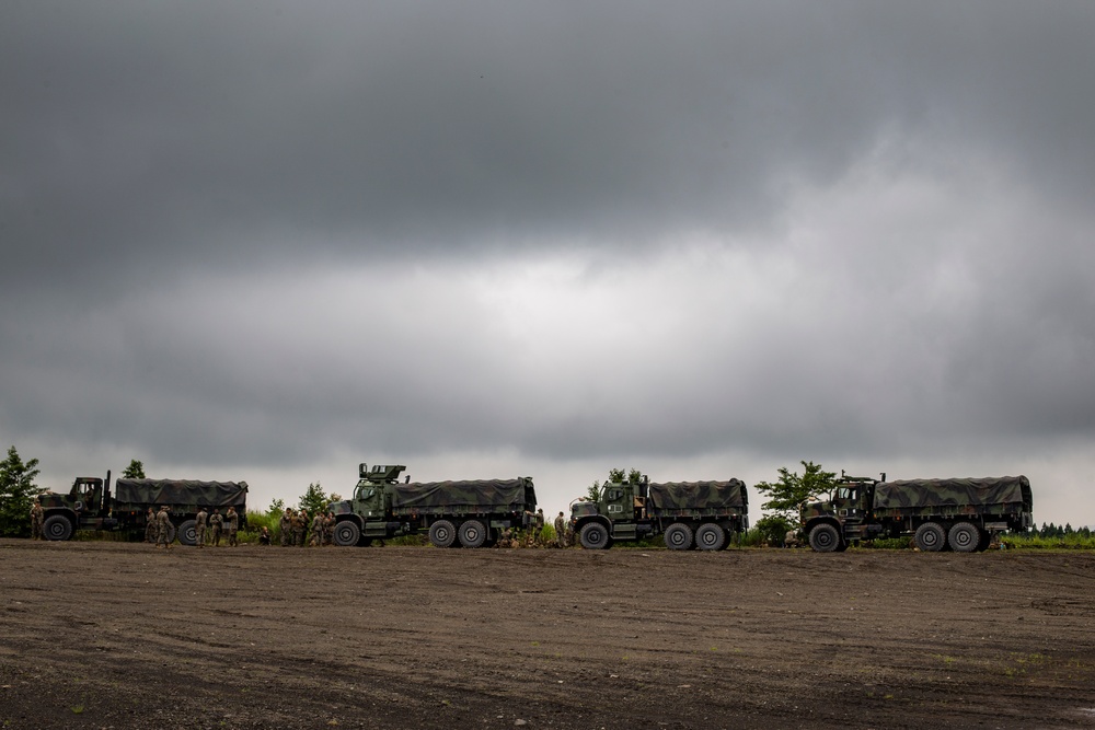 Sentinels at the range; MWSS-171 conducts a live-fire range