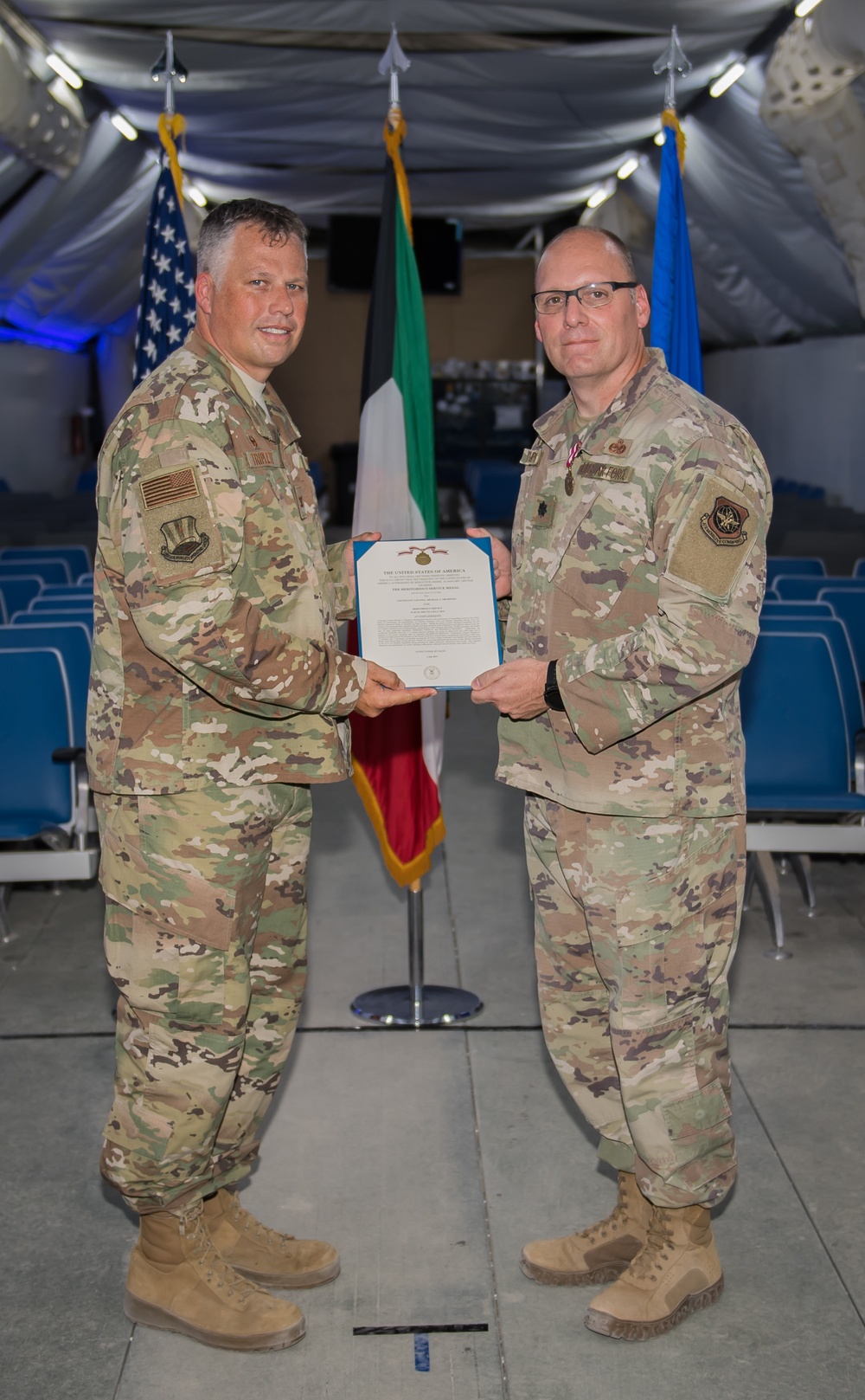 5th EAMS change of command