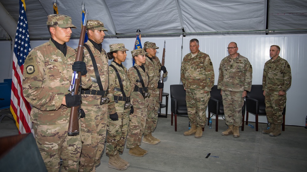 5th EAMS change of command