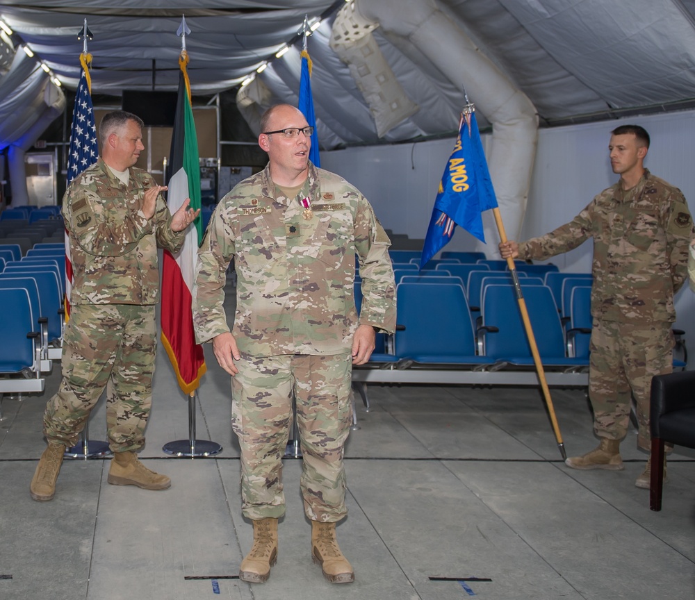 5th EAMS change of command