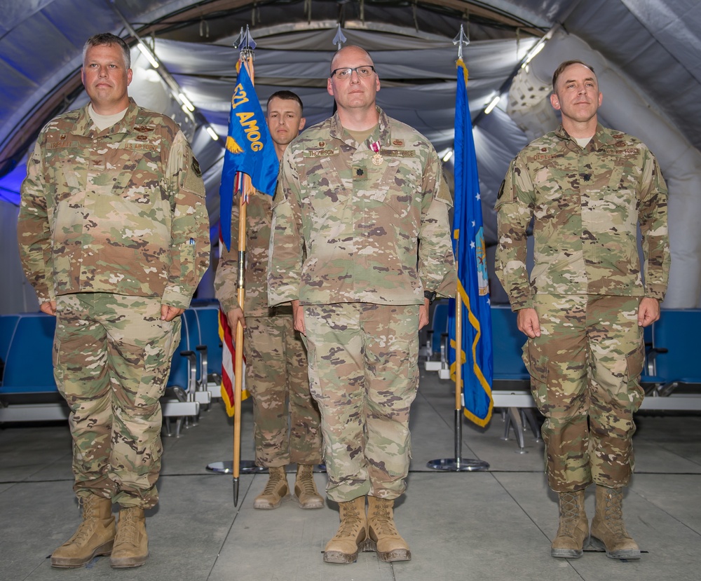 5th EAMS change of command