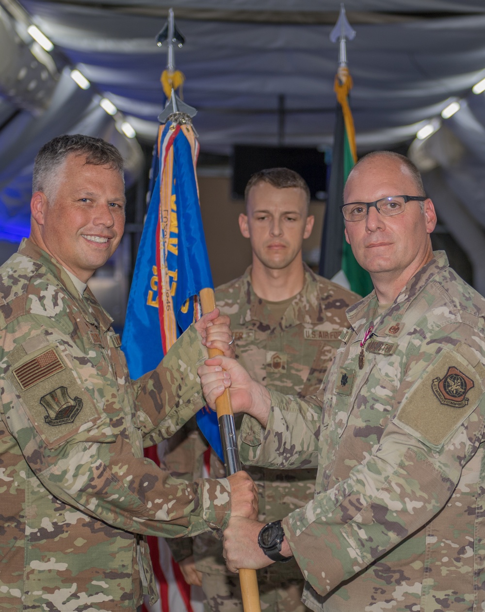 5th EAMS change of command