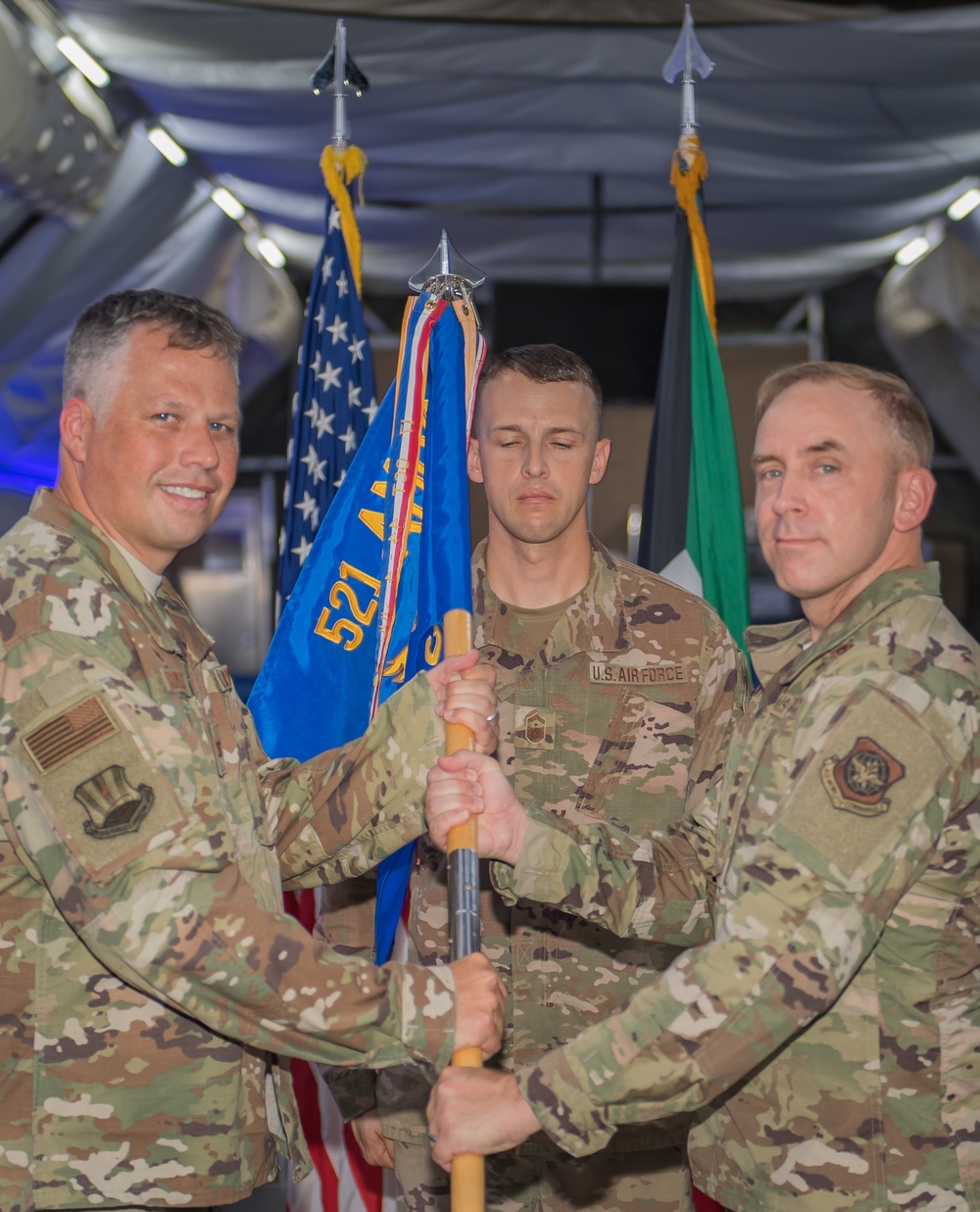 5th EAMS change of command