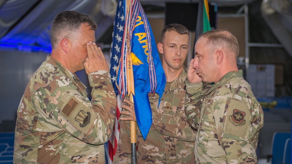 5th EAMS change of command