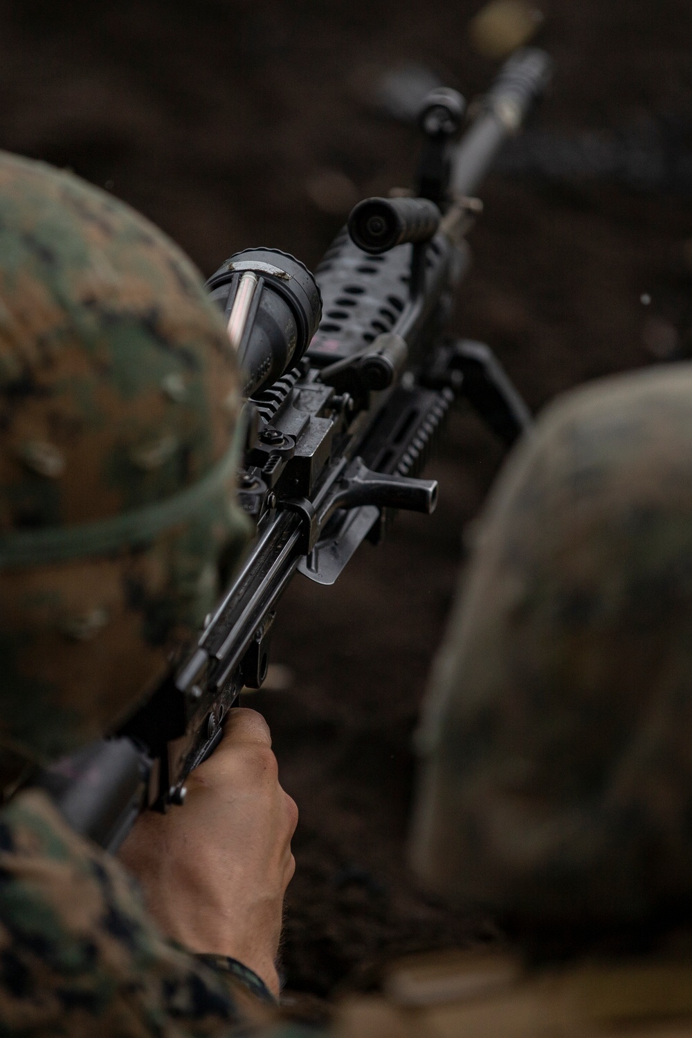 Sentinels at the range; MWSS-171 conducts a live-fire range