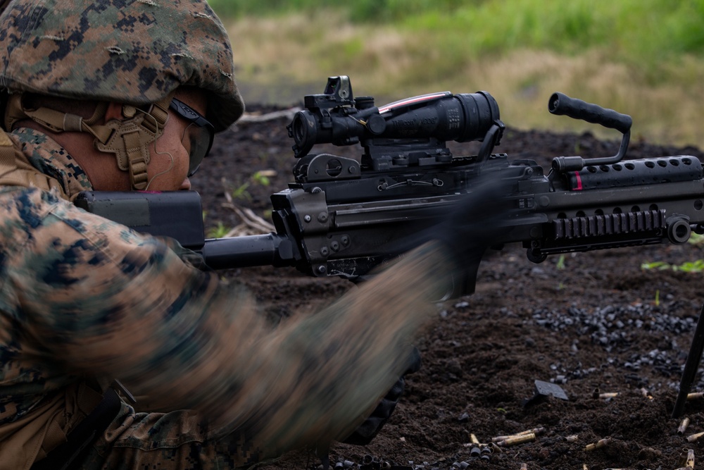 Sentinels at the range; MWSS-171 conducts a live-fire range