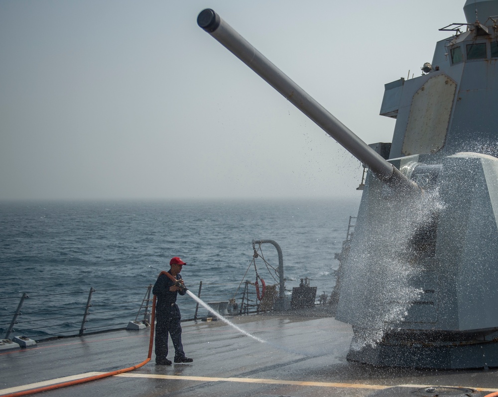 USS Bainbridge Deployment