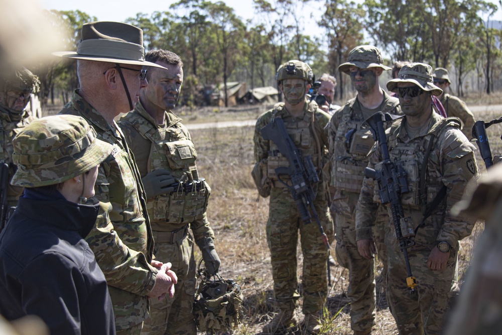 Soldiers Participate in Exercise Hamel during Talisman Saber