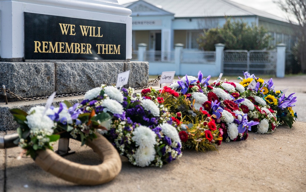 In Remembrance: Cenotaph memorial ceremony during TS19