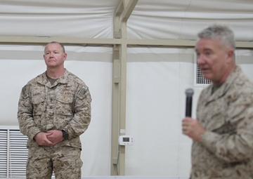 CENTCOM Command Team Visits Troops in Kuwait