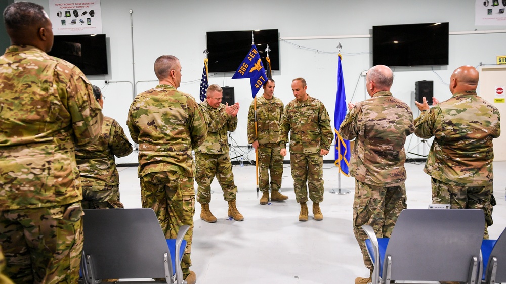 407th Air Expeditionary Group Assumption of Command