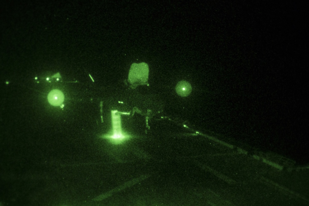 31st MEU conducts F-35 night flight operations aboard USS Wasp during Talisman Sabre 2019