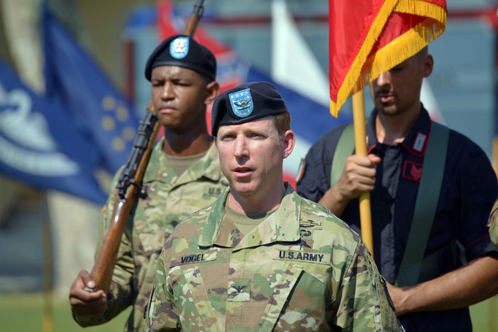 Change of Command Ceremony, U.S. Army Garrison Italy