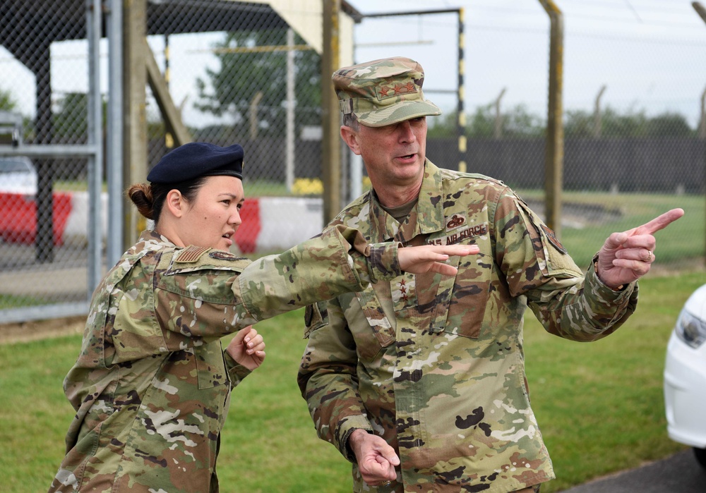 HQ USAF/A4 visits Team Mildenhall