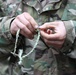 SERE Students Learn Trapping Skills