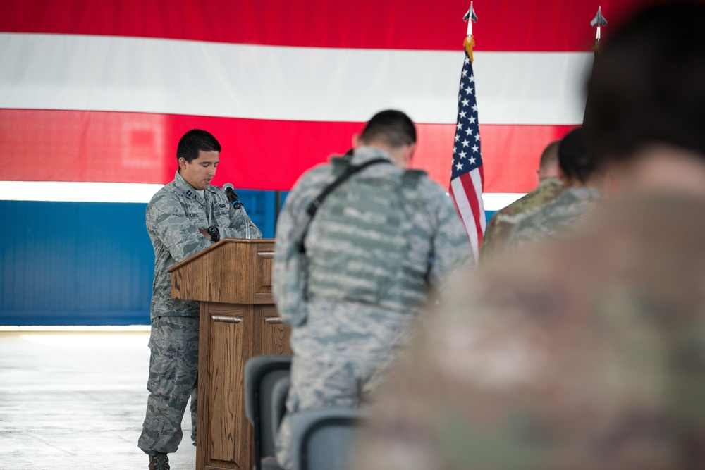 Master Sgt. Geiger Retirement Ceremony