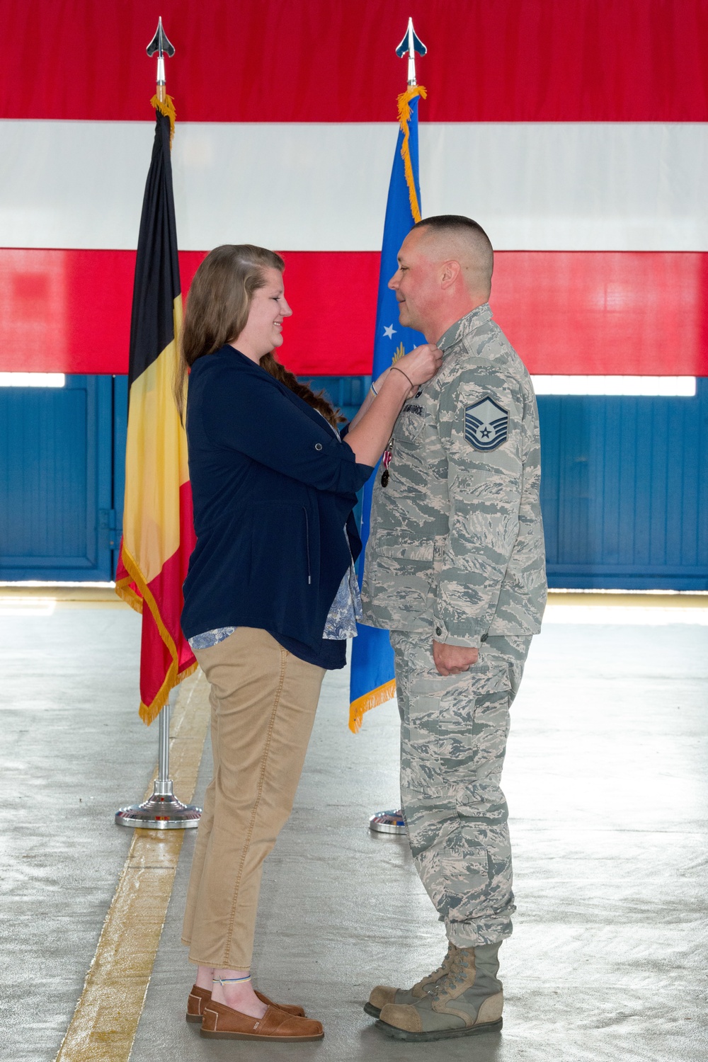 Master Sgt. Geiger Retirement Ceremony