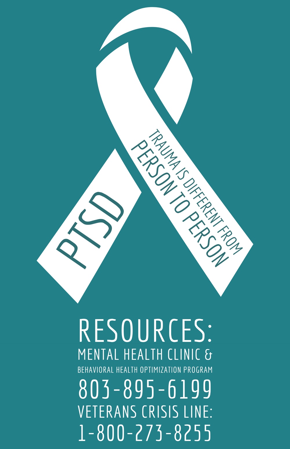 Unresolved trauma can lead to PTSD