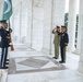 Chief of Army Staff of the Pakistan Army Gen. Qamar Javed Bajwa Participates in an Armed Forces Full Honors Wreath-Laying Ceremony at the Tomb of the Unknown Soldier