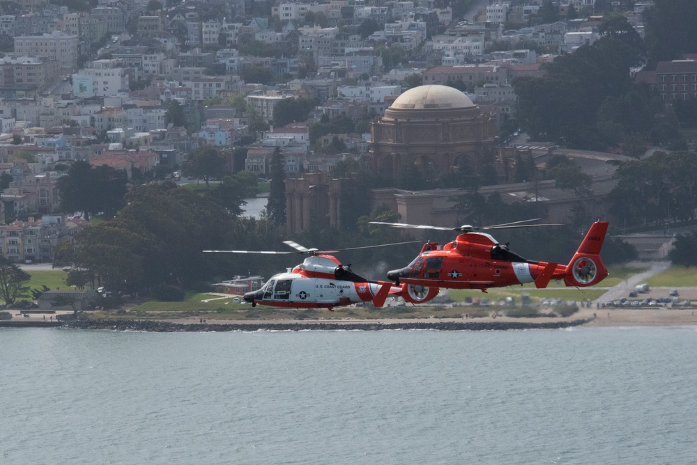 Air Station San Francisco Formation Flight