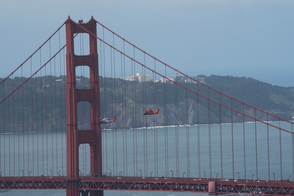 Air Station San Francisco Formation Flight