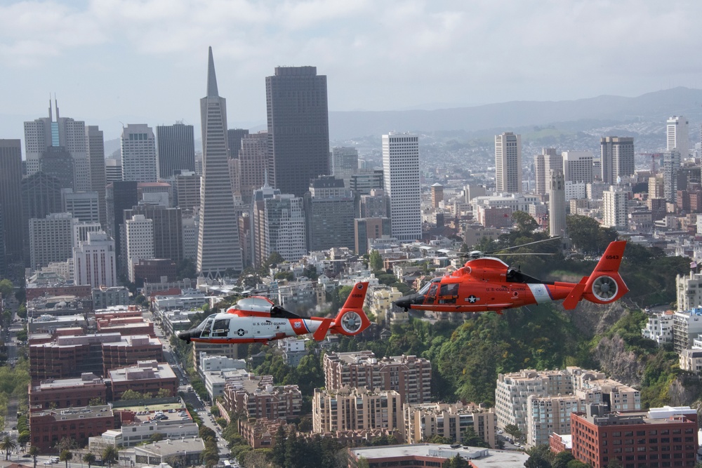 Air Station San Francisco Formation Flight