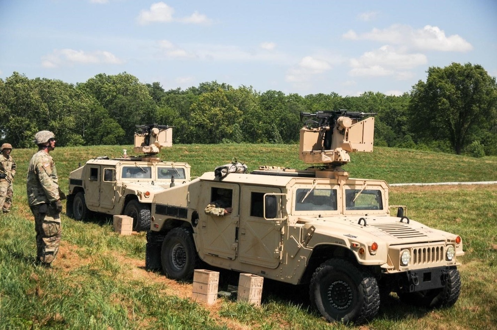 HMMWV with CROWS 