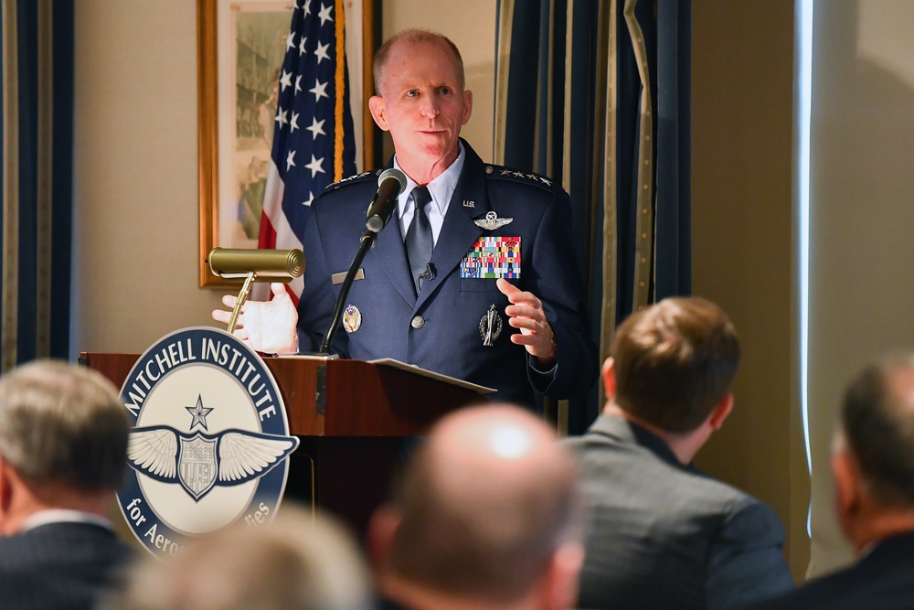 VCSAF speaks at The Mitchell Institute for Aerospace Studies