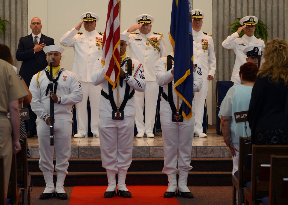 Trident Training Facility holds Change of Command