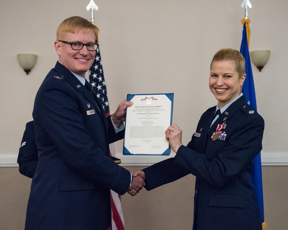 2nd AMDS change of command