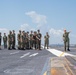 Midshipmen tour the aircraft carrier USS John C. Stennis (CVN 74)