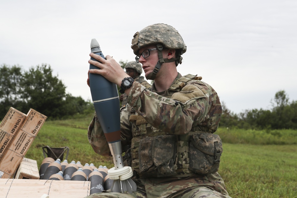 2nd Battalion, 108th Infantry Regiment mortar crews qualify