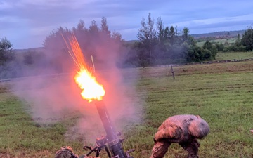 2nd Battalion, 108th Infantry Regiment mortar crews qualify