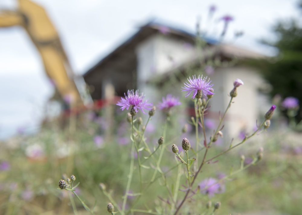 Old fire station on Otis Air National Guard Base demolished